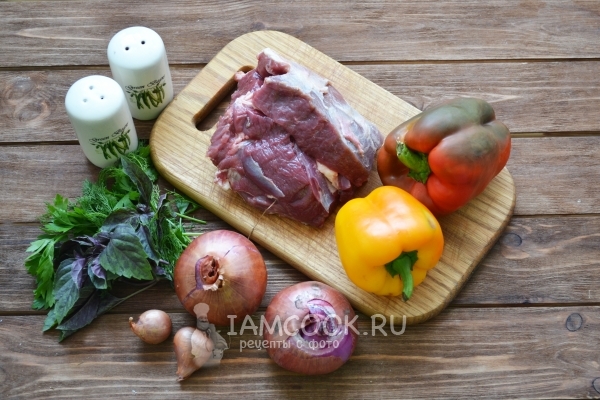 Ингредиенты для фаршированного лука в духовке