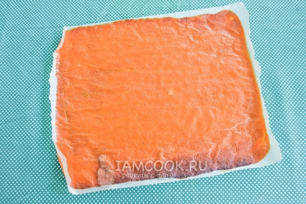 Высушить пастилу