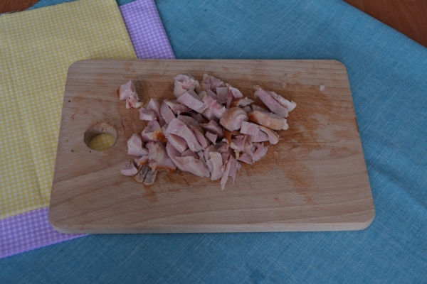 Порезать мясо