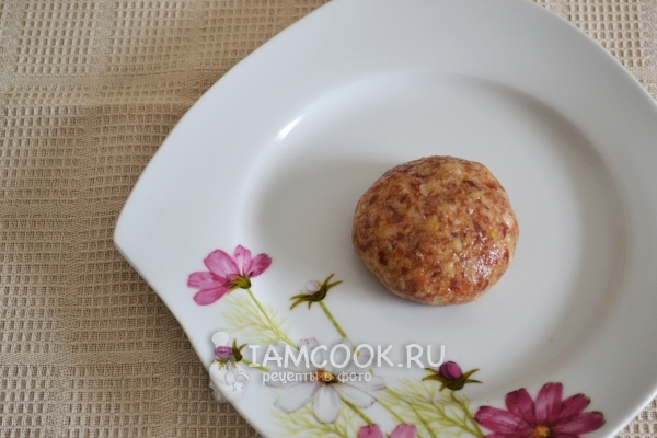 Сформировать котлету