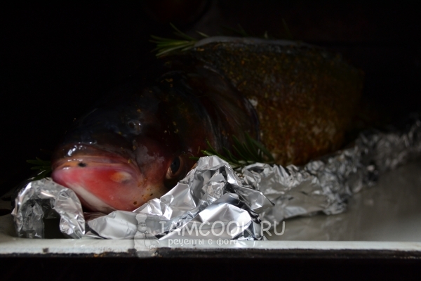 Запечь рыбу в духовке