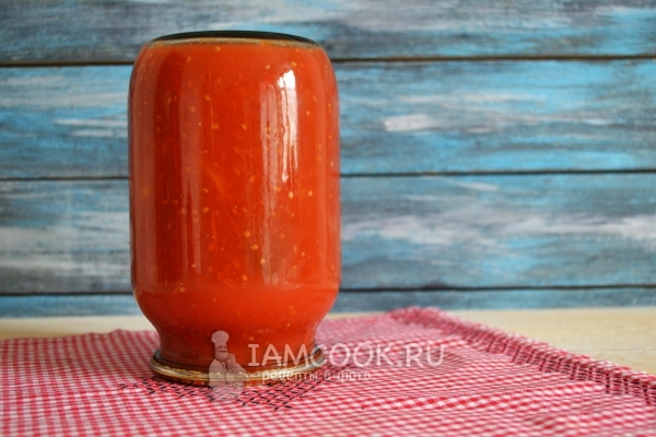 Рецепт томатного сока в мультиварке на зиму