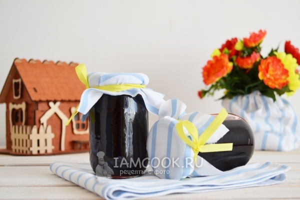 Фото мармелада из черной смородины на зиму