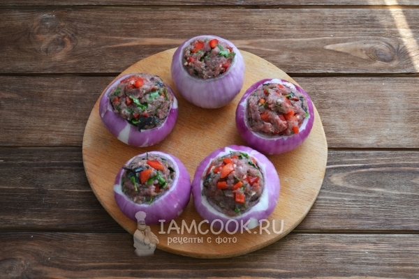 Нафаршировать лук