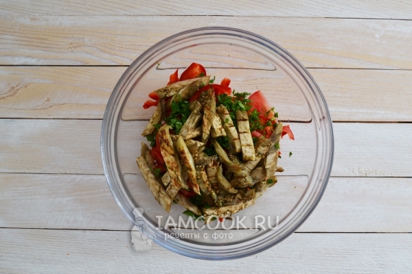 Порезать баклажаны