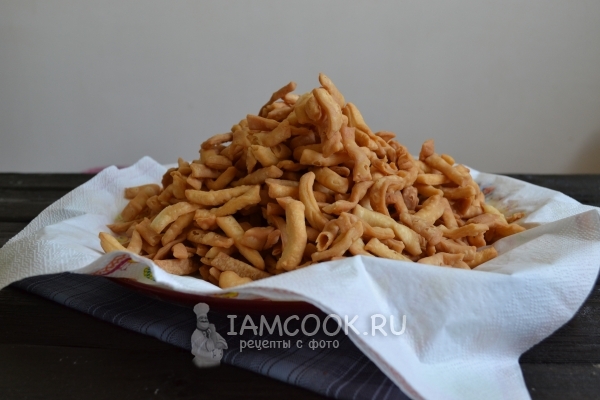 Положить заготовки на салфетку