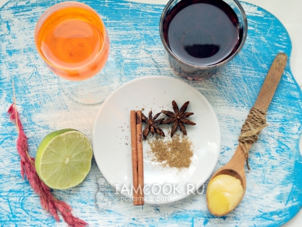 Ингредиенты для глинтвейна на кагоре