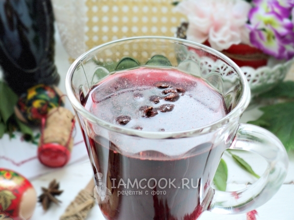 Готовый глинтвейн на кагоре