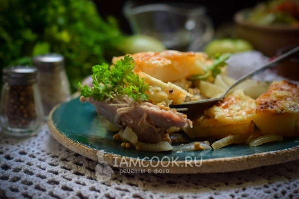 Рецепт картофеля по-королевски в духовке