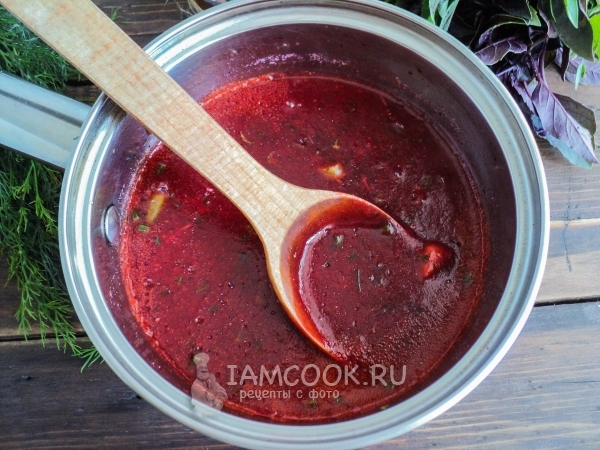 Готовый острый соус из алычи