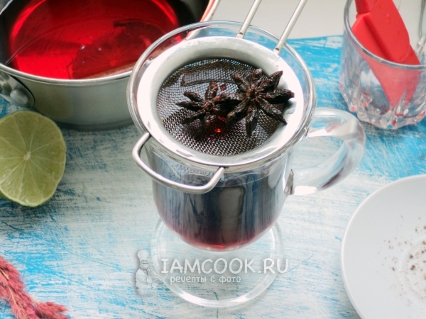 Процедить глинтвейн