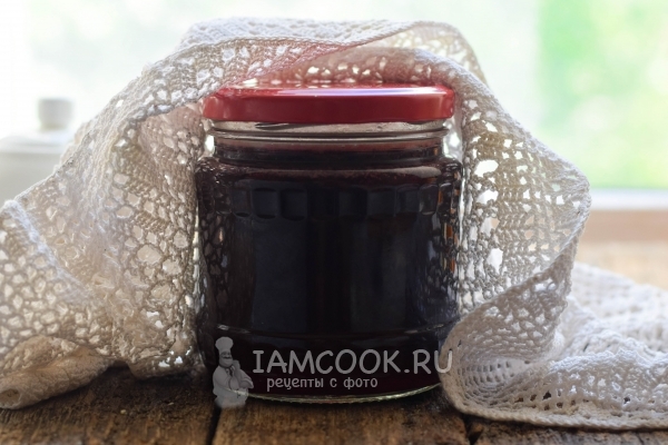 Готовое желе-пятиминутка из черной смородины на зиму