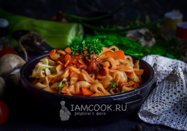 Фото постного лагмана