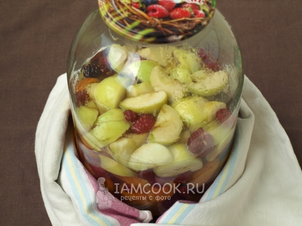 Влить кипяток