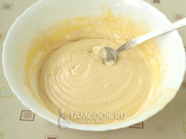 Размешать тесто