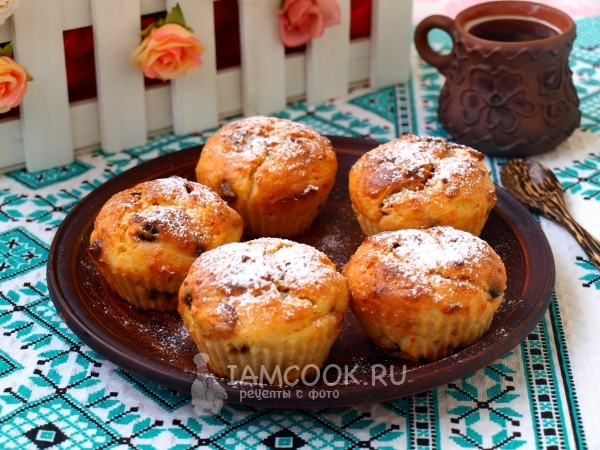 Фото творожных кексов на йогурте