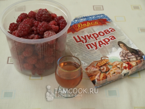 Ингредиенты для малинового кули