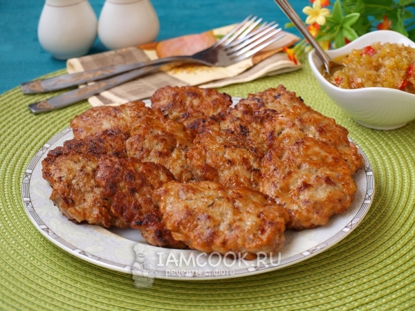 Фото рубленных котлет из говядины