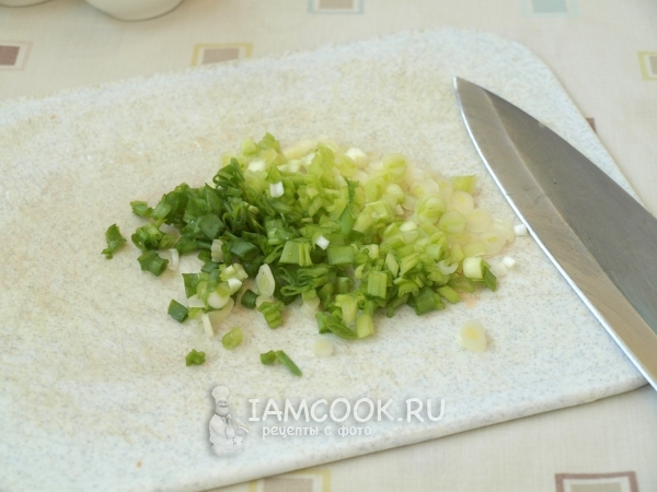 Измельчили лук