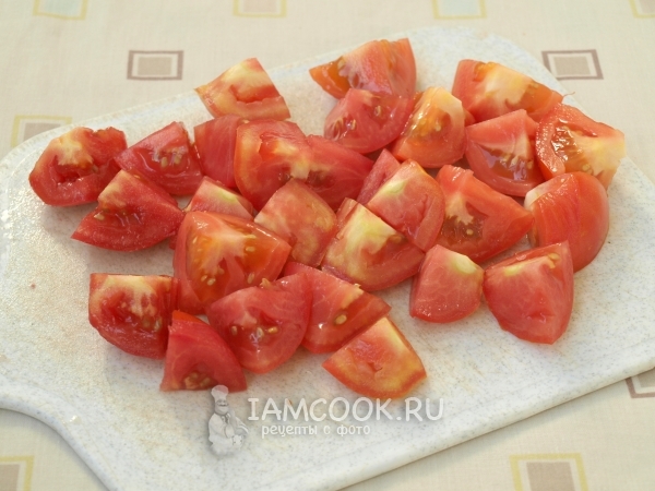 Порезать помидоры