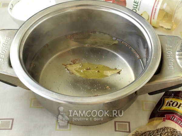 Приготовить маринад