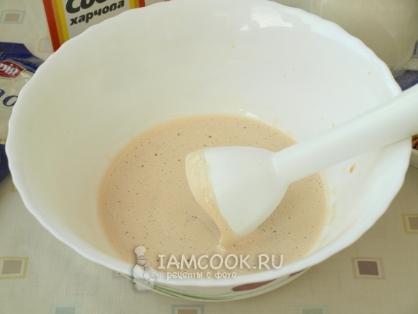 Взбить чай блендером