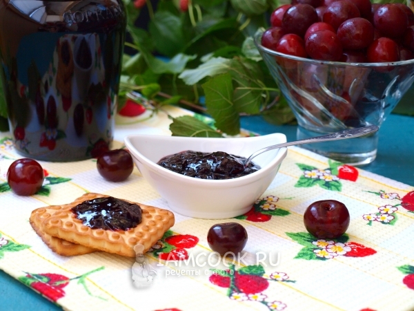 Рецепт джема из вишни и шелковицы