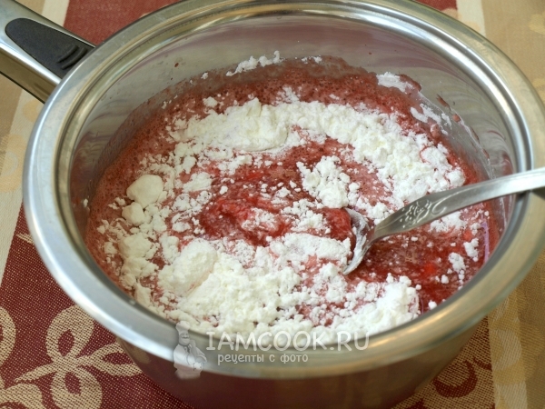 Всыпать крахмал