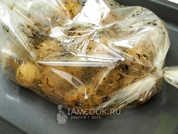 Запечь картофель