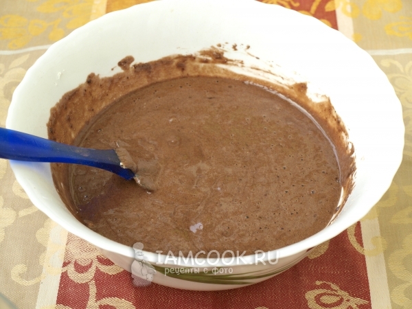 Размешать тесто