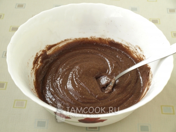 Размешать тесто