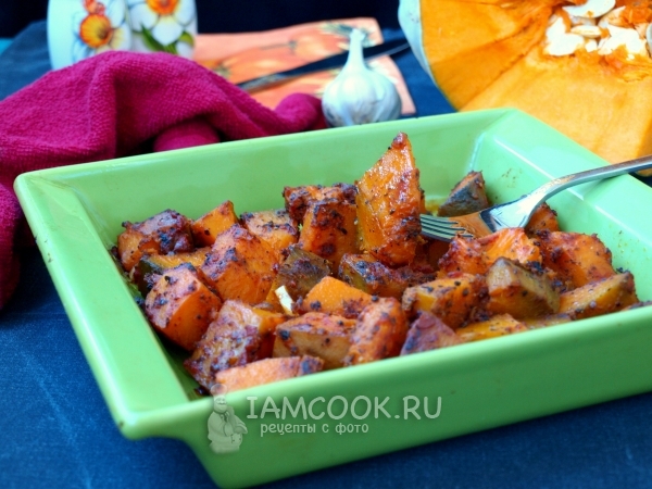 Готовая тыква по-гречески