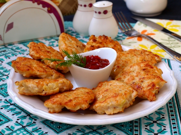 Фото рубленных котлет из индейки
