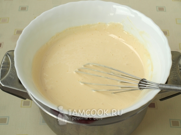 Нагреть смесь на водяной бани