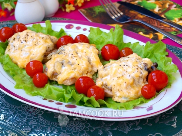 Рецепт мяса по-французски на сковороде