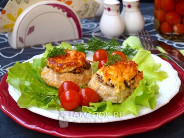 Фото куриных котлет по-французски