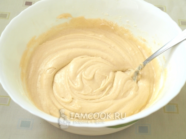 Размешать тесто