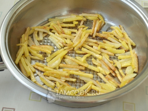 Пожарить картофель