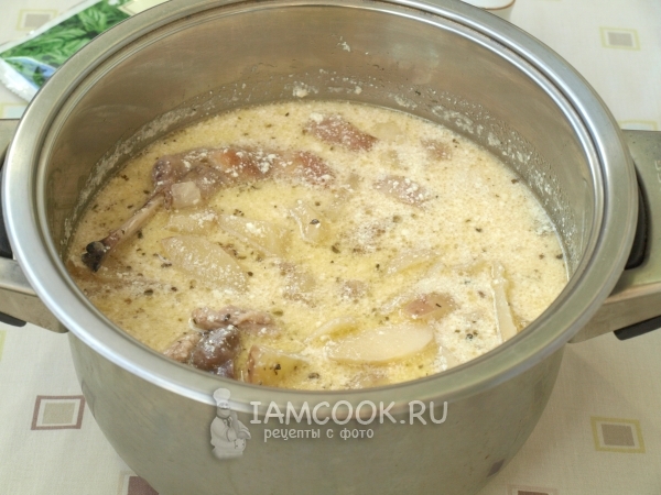 Потушить кролика