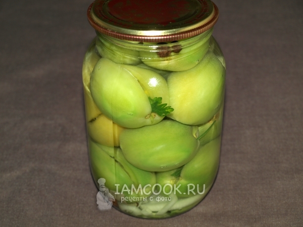 Залить помидоры кипятком