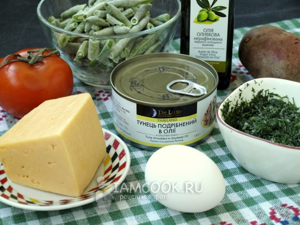 Ингредиенты для салата «Париж»