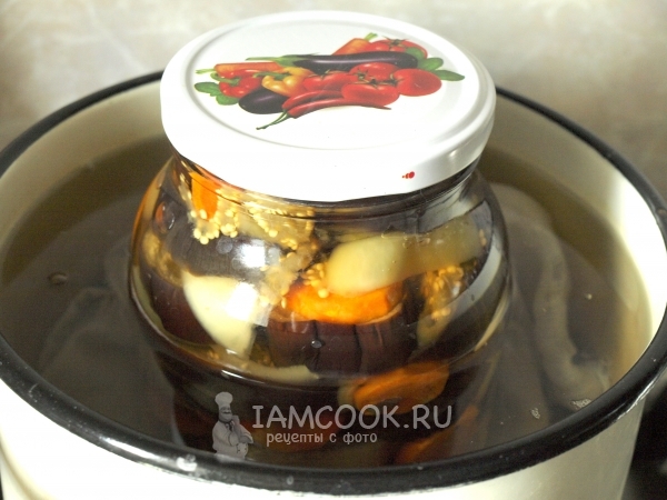 Простерилизовать банку с овощами