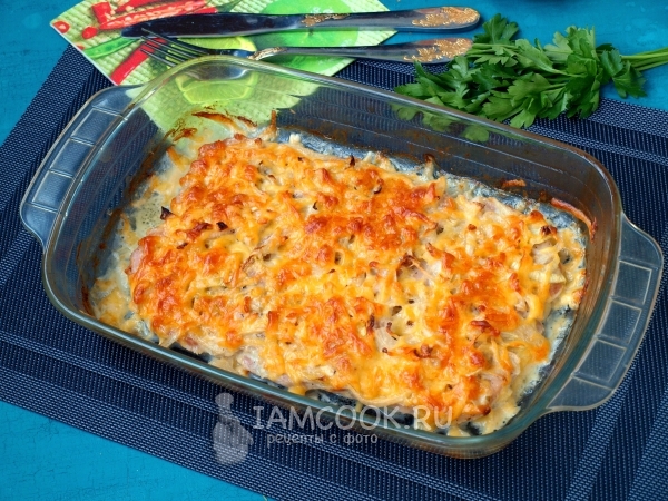 Рецепт мяса по-французски из свинины