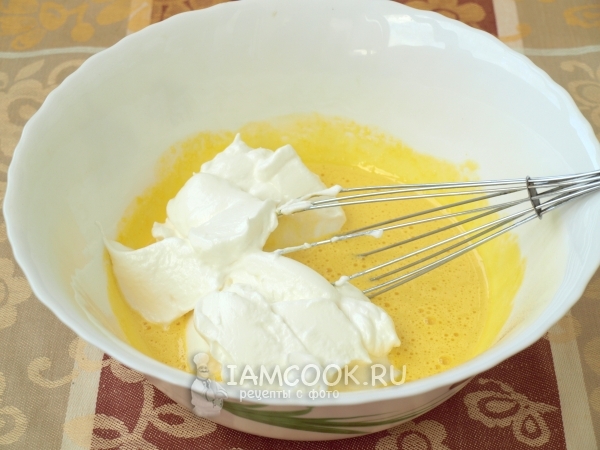 Ввести белки в желтки