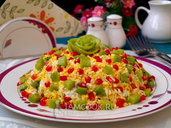 Рецепт салата «Уральские самоцветы»
