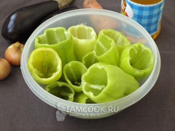 Почистить перцы