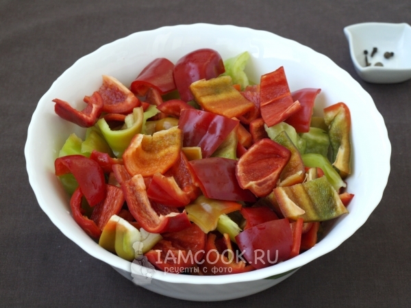 Порезать перец