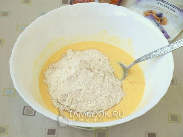 Всыпать сухую смесь