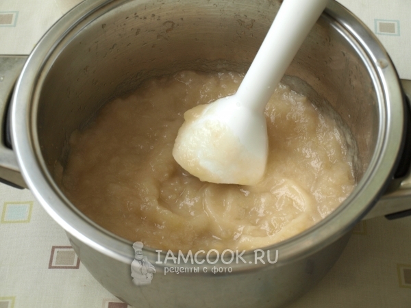 Пюрировать яблоки