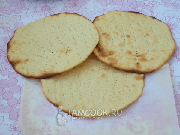 Испечь коржи в духовке